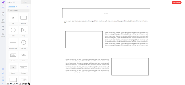 Le Wireframing d'Etoile